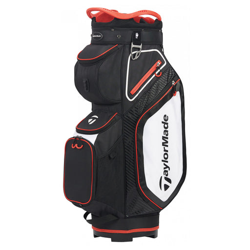 TaylorMade Cart 8.0 Golf Cart Bag - Black/White/Red