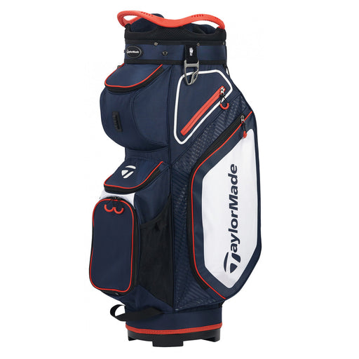 TaylorMade Cart 8.0 Golf Cart Bag - Navy/White/Red