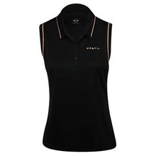 Load image into Gallery viewer, Oakley Balata Sleeveless Womens Golf Polo
 - 1