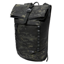 Load image into Gallery viewer, Oakley Voyage 23L Roll Top Black Camo Backpack
 - 1