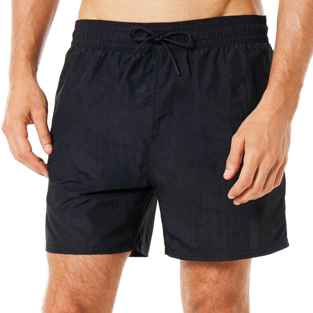 Oakley Solid 16in Mens Boardshorts - Blackout 02e/XL