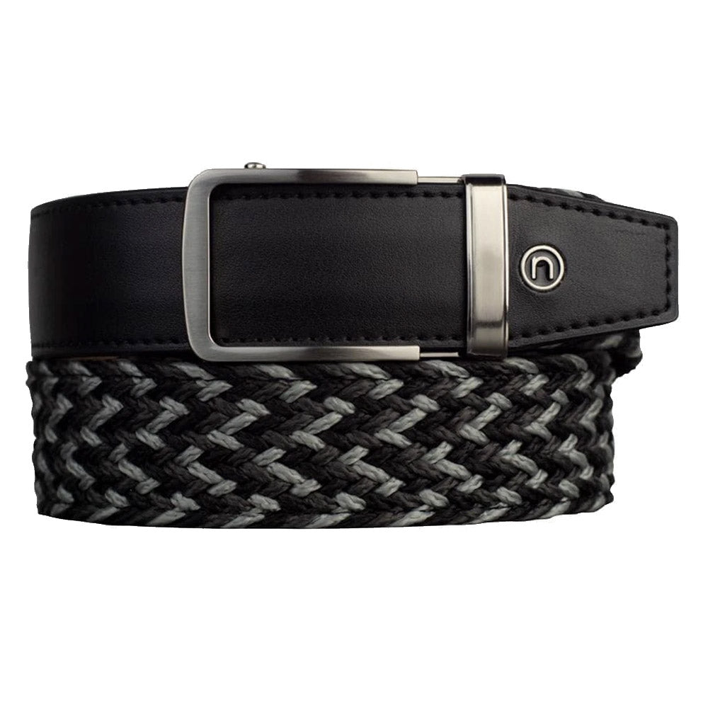 Nexbelt Braided Charcoal Mens Belt