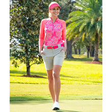 Load image into Gallery viewer, JoFit Belted 7.5in Womens Golf Shorts
 - 4