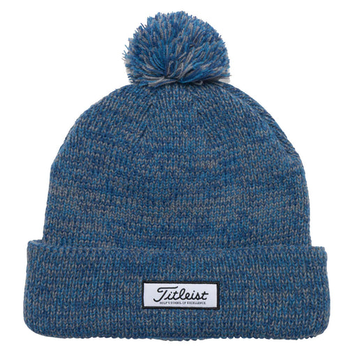Titleist Pom Pom Unisex Winter Hat - Heathered Blue