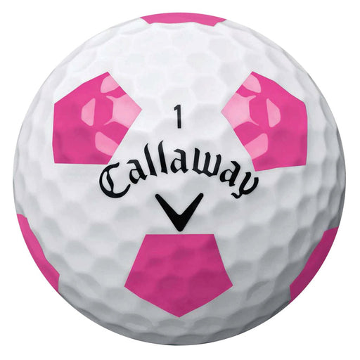 Callaway Chrome Soft Truvis Pink Golf Balls - Doz