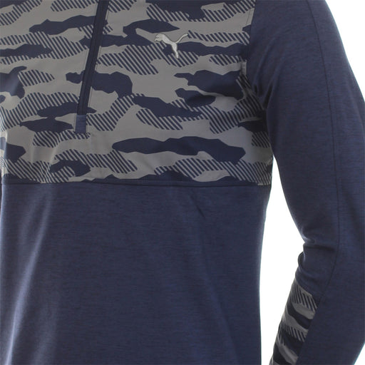 Puma Cloudspun Camo Mens Golf 1/4 Zip