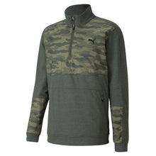 Load image into Gallery viewer, Puma Cloudspun Camo Mens Golf 1/4 Zip
 - 3