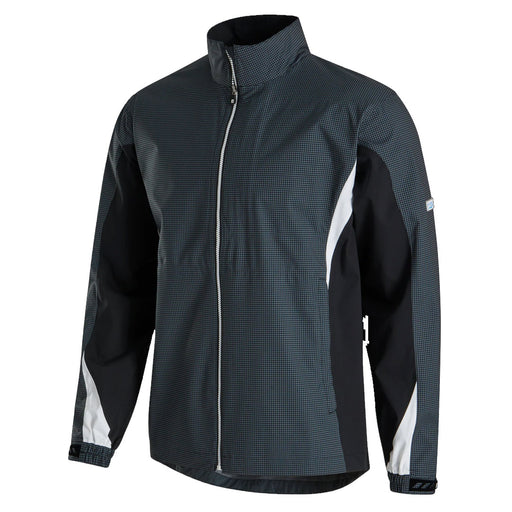 FootJoy HydroLite Mens Golf Rain Jacket - Chrc/Blk Hndsth/XXL