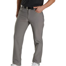 Load image into Gallery viewer, FootJoy 5-Pocket Mens Golf Pants - Grey/38/34
 - 3