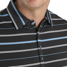 Load image into Gallery viewer, FootJoy Lisle Open Stripe Mens Golf Polo
 - 3