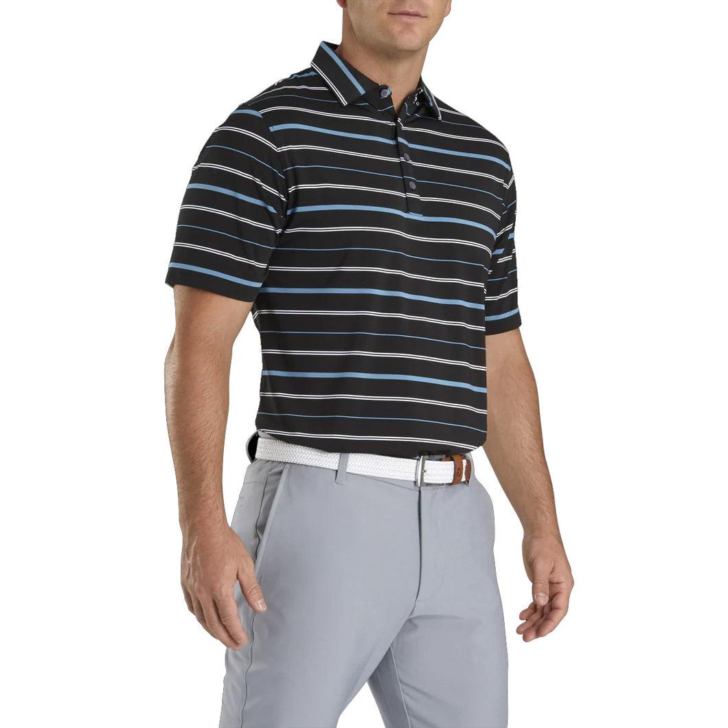 FootJoy Lisle Open Stripe Mens Golf Polo