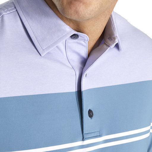 FootJoy Heather Color Block Lisle Mens Golf Polo