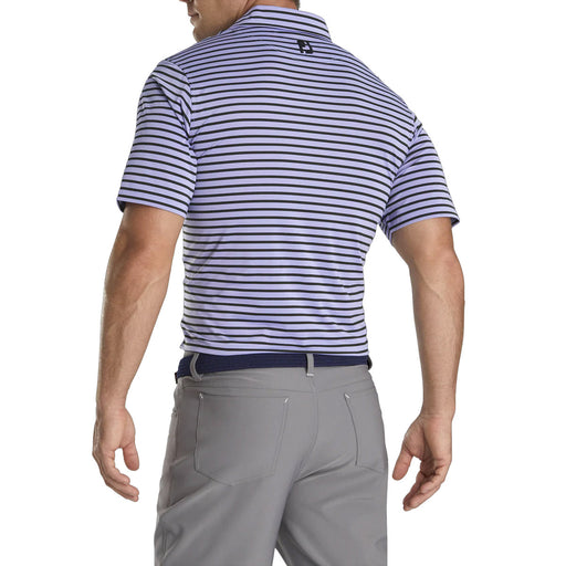 FootJoy Lisle 2-Color Stripe Mens Golf Polo