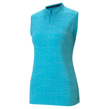 Load image into Gallery viewer, Puma Cloudspun Polka Womens Golf Polo - S. Blu/Nvy Blzr/XXL
 - 3