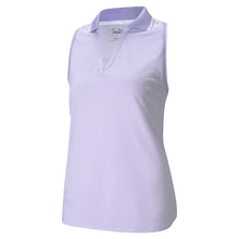 Load image into Gallery viewer, Puma MATTR Sprinter Womens Golf Polo - Lt Lavendr Hthr/XXL
 - 2