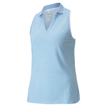 Load image into Gallery viewer, Puma MATTR Sprinter Womens Golf Polo - PLCD BL HTHR 10/L
 - 4