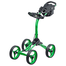 Load image into Gallery viewer, Bag Boy Quad XL Golf Push Cart - Lime/Blk
 - 3