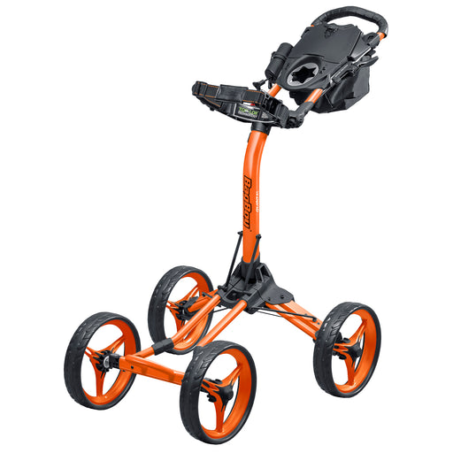 Bag Boy Quad XL Golf Push Cart - Orange/Blk