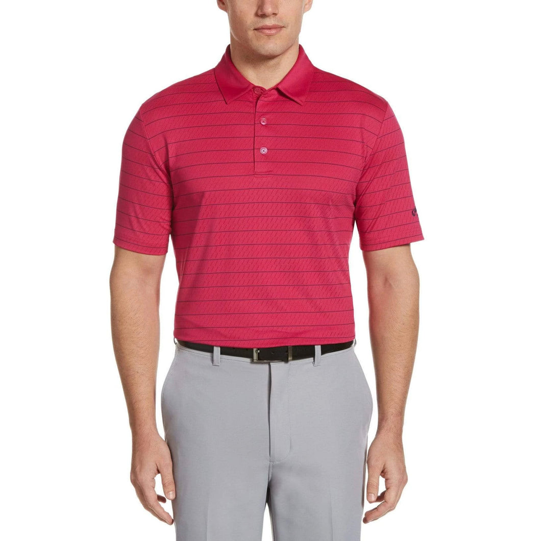 Callaway Ventilated Stripe Mens Golf Polo