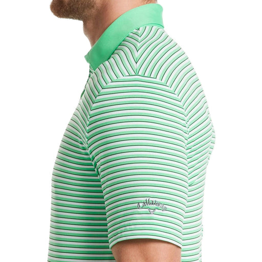 Callaway 3-Color Stripe Mens Golf Polo