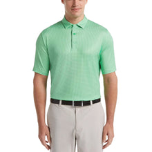 Load image into Gallery viewer, Callaway Swing Tech Printed Gingham Mens Golf Polo
 - 1