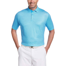 Load image into Gallery viewer, Callaway Swing Tech Printed Gingham Mens Golf Polo
 - 3