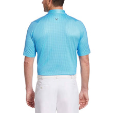 Load image into Gallery viewer, Callaway Swing Tech Printed Gingham Mens Golf Polo
 - 4