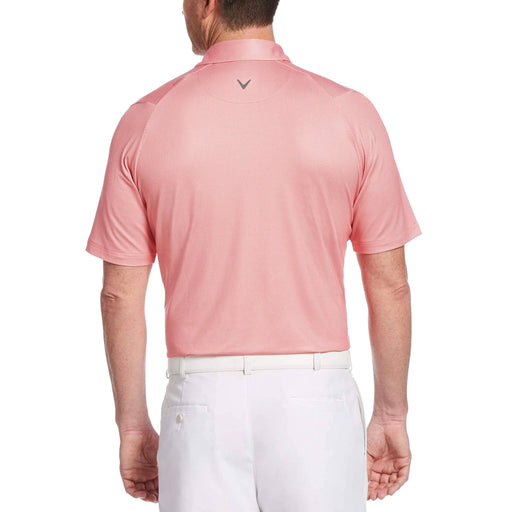 Callaway Swing Tech Printed Gingham Mens Golf Polo