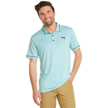 Load image into Gallery viewer, Puma Cloudspun Monarch LC Mens Golf Polo - ANGEL BL/NVY 18/XL
 - 3