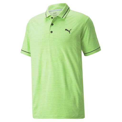 Puma Cloudspun Monarch LC Mens Golf Polo - GREENRY HTHR 20/XL
