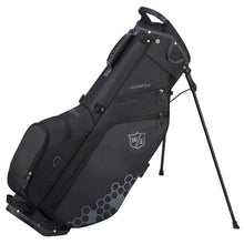 Load image into Gallery viewer, Wilson Feather Golf Stand Bag - Black/Black
 - 1