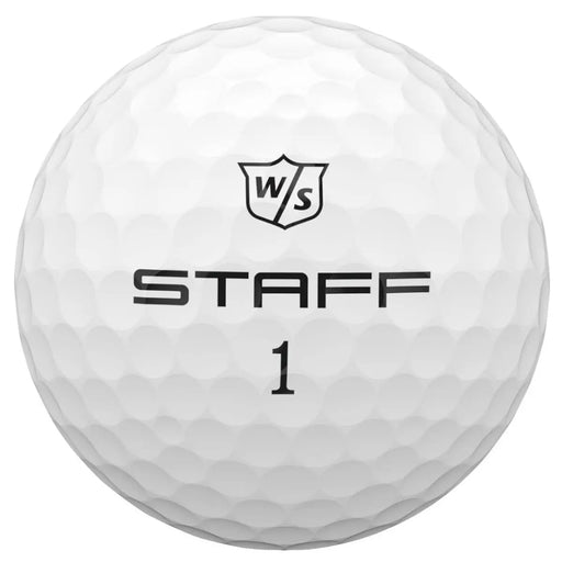 Wilson Staff Model White Golf Balls - Dozen