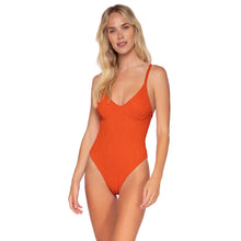 Load image into Gallery viewer, Swim Systems Jane Lava One Piece Womens Swimsuit - Lava/XL
 - 1