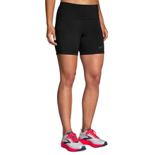 Load image into Gallery viewer, Brooks Method Tight 5in Womens Running Shorts - Black/XXL
 - 1