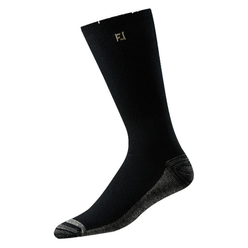 FootJoy ProDry Mens Crew Golf Socks - Black/XLG 12.5-15
