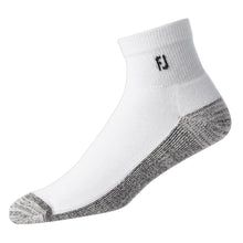 Load image into Gallery viewer, FootJoy ProDry 1/4 Crew Mens Golf Socks - White/LRG 8-12
 - 2