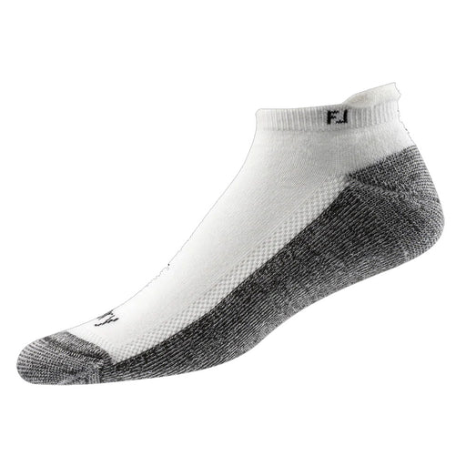 FootJoy ProDry Roll Tab Mens Golf Socks - White/LRG 8-12