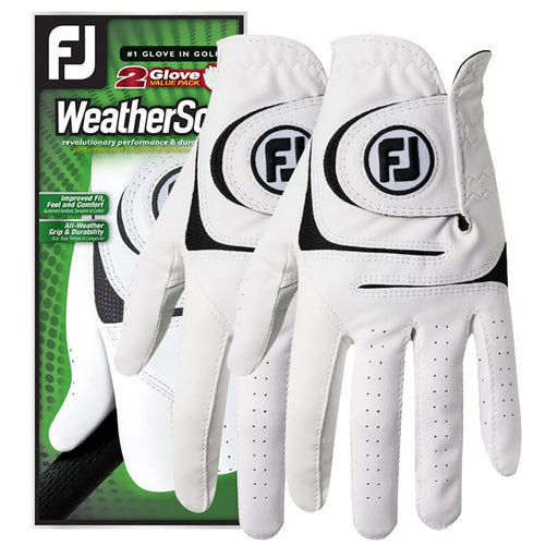 FootJoy Weathersof WH 2 Pack Mens LH Golf Glove