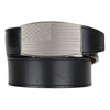 Nexbelt USA Heritage Embossed Pewter Aston Black Mens Belt