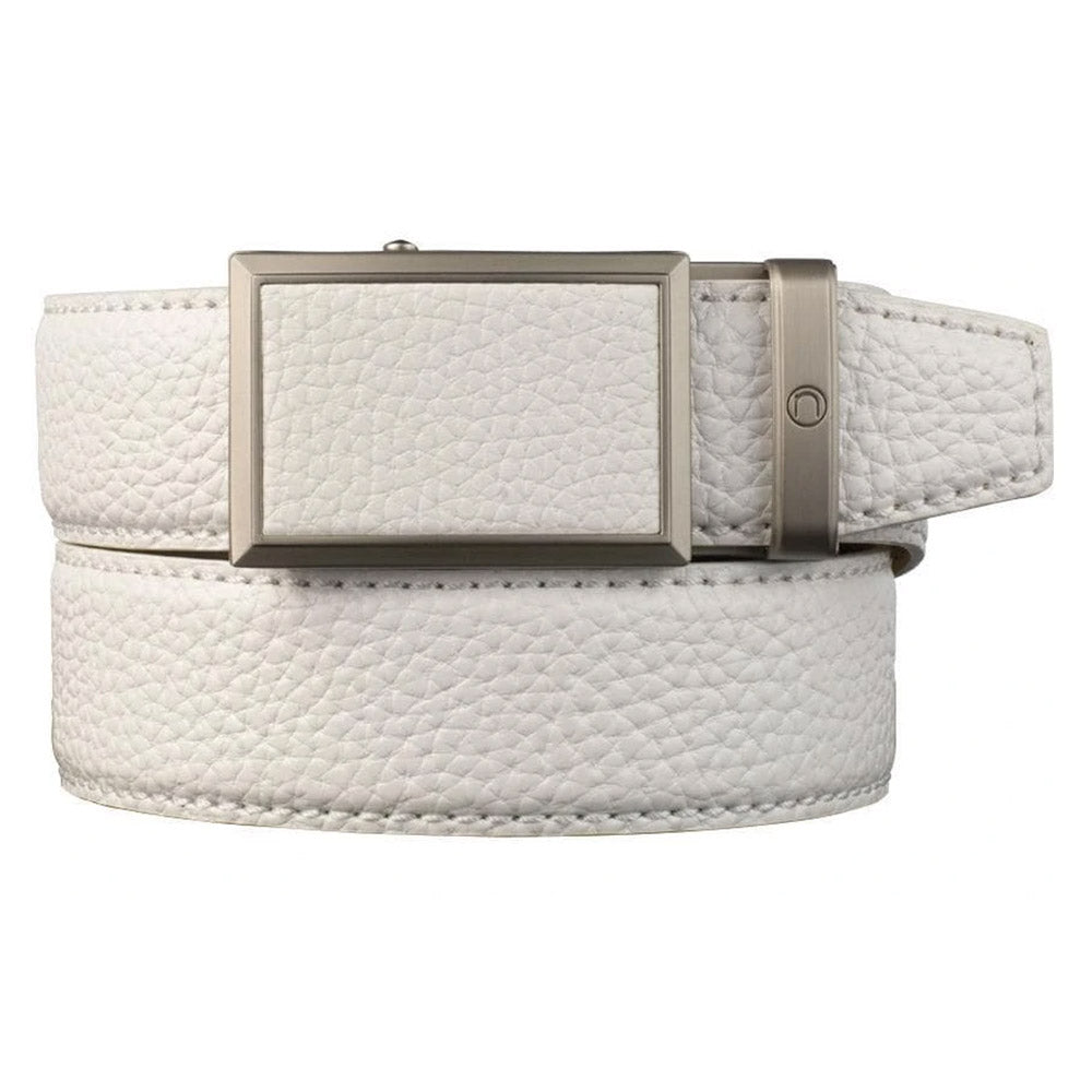 Nexbelt Go-In Pebble Grain Winner WHT V4 Mens Belt