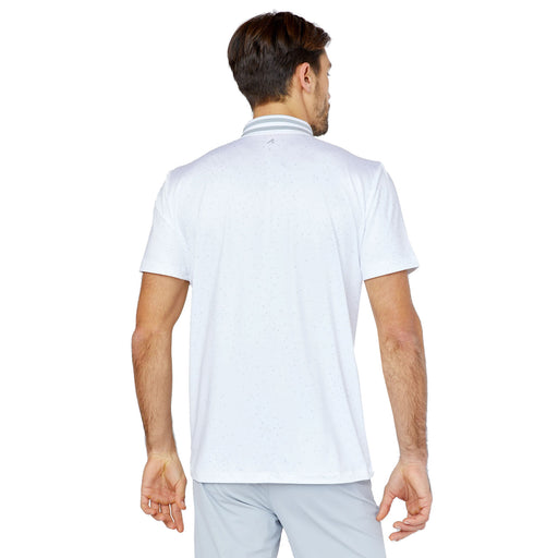 Redvanly Galaxy White Mens Golf Polo