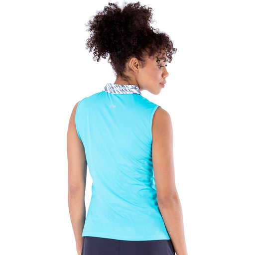 NVO Shayla Aqua Womens Golf Polo