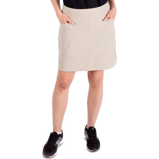 NVO Bianca 17in Womens Golf Skort - TAUPE 071/XL