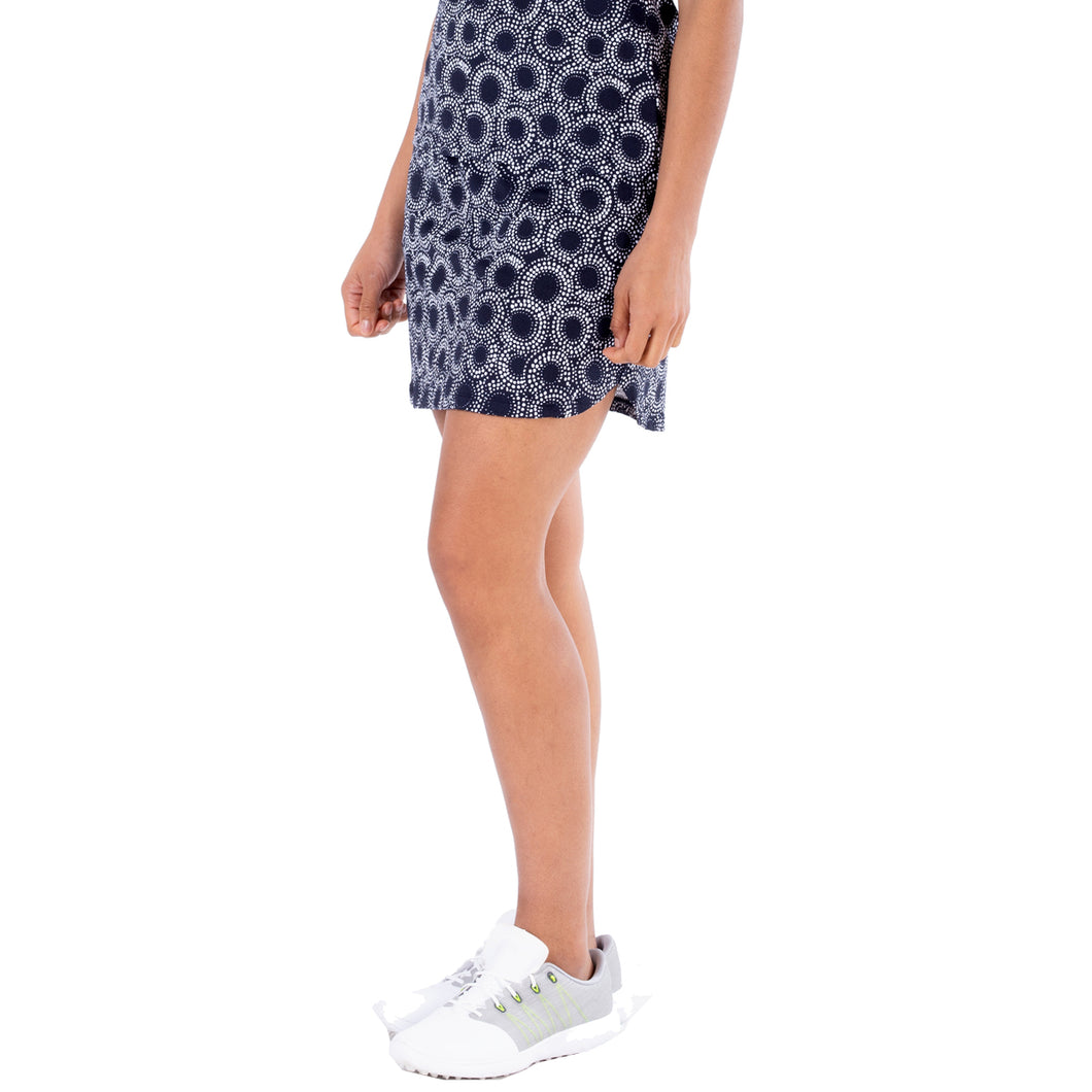 NVO Lira 17in Navy Womens Golf Skort - NAVY 400/XL