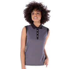 Load image into Gallery viewer, NVO Dottie Womens Sleeveless Golf Polo - BLACK 001/XL
 - 1