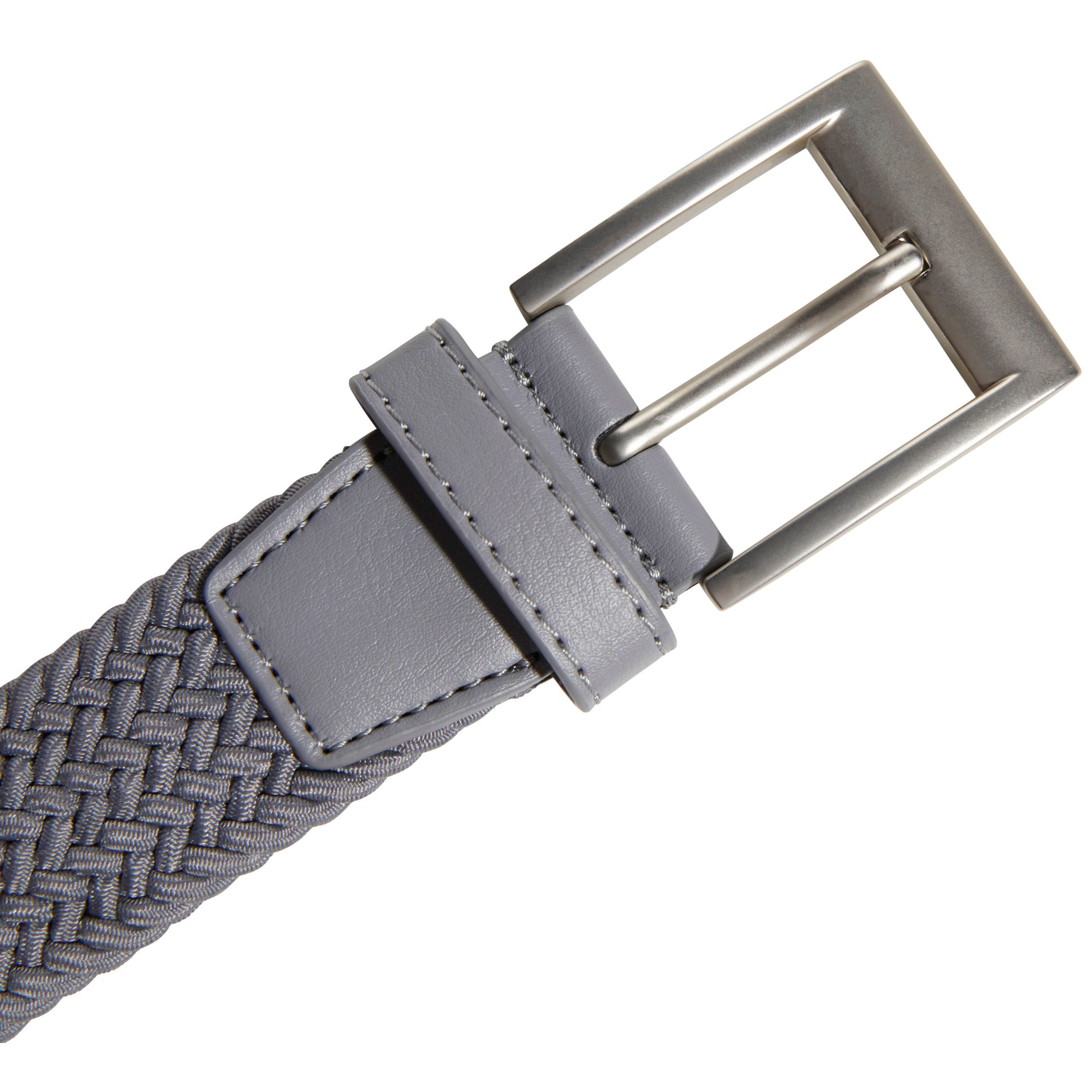 Adidas Braided Stretch Grey Mens Golf Belt –