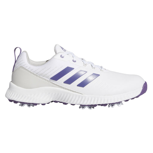 Adidas Response Bounce 2.0 Womens Golf Shoes - 10.0/Wht/Purple/Grey/B Medium