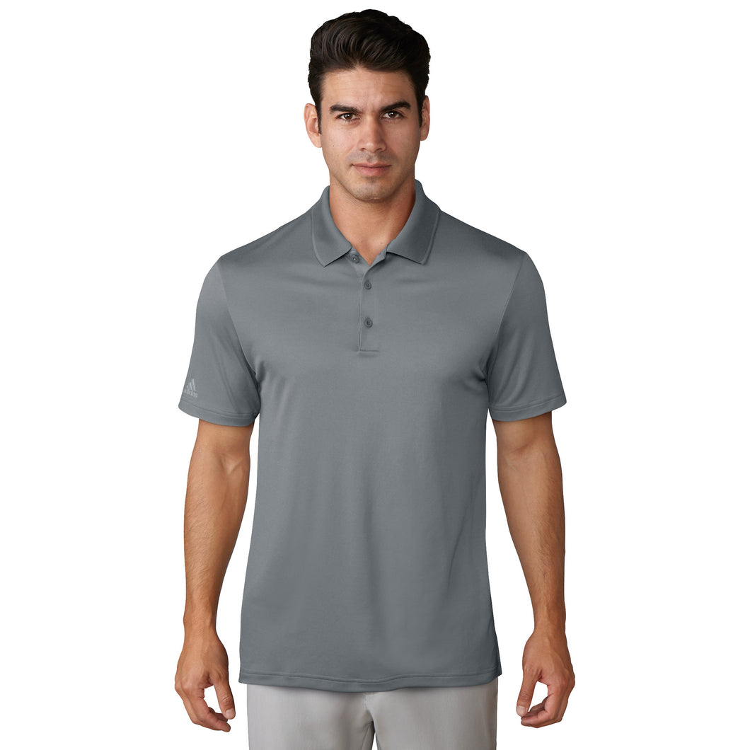 Adidas Performance Grey Mens Golf Polo