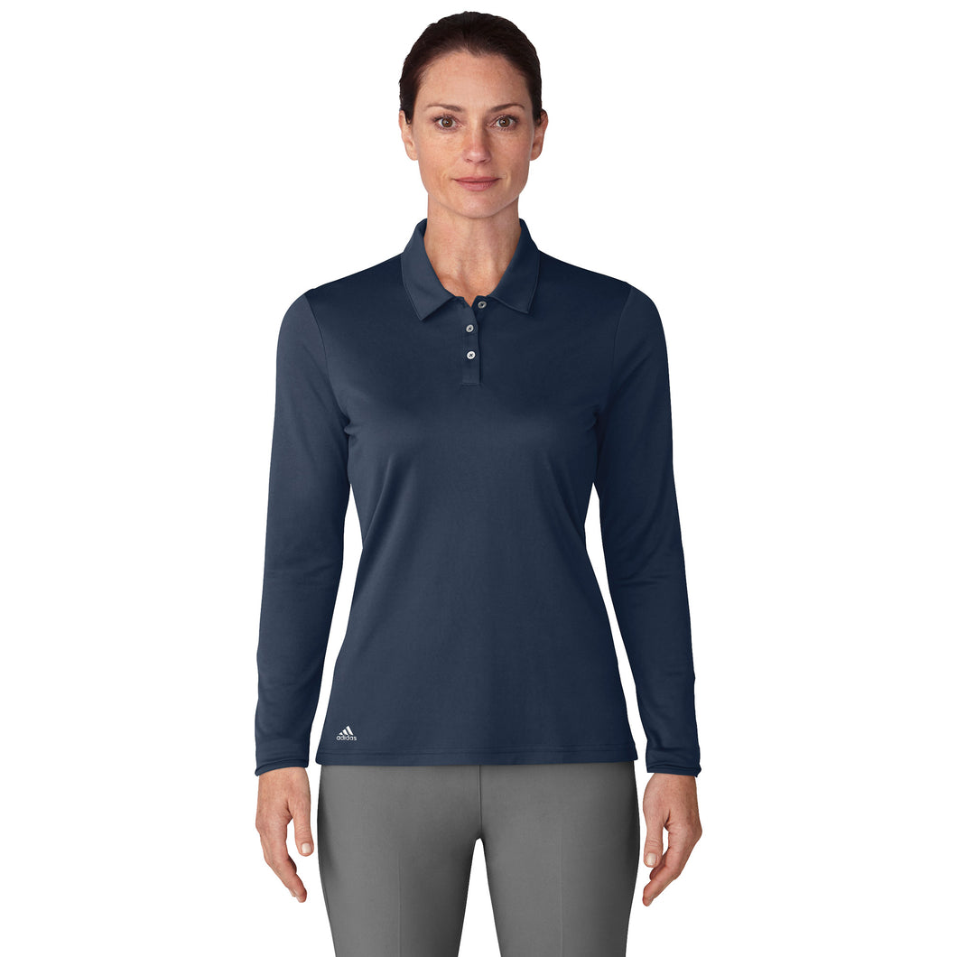 Adidas Performance NY Womens LS Golf Polo