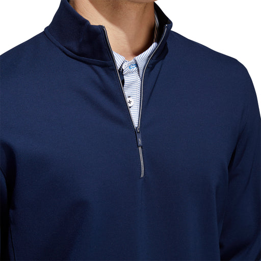 Adidas Adipure Modern Tech Navy Mens Golf 1/4 Zip